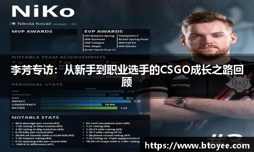 李芳专访：从新手到职业选手的CSGO成长之路回顾